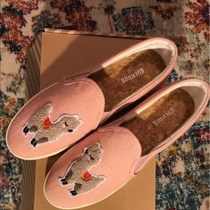 Llama Soludos sneakers - dusty rose